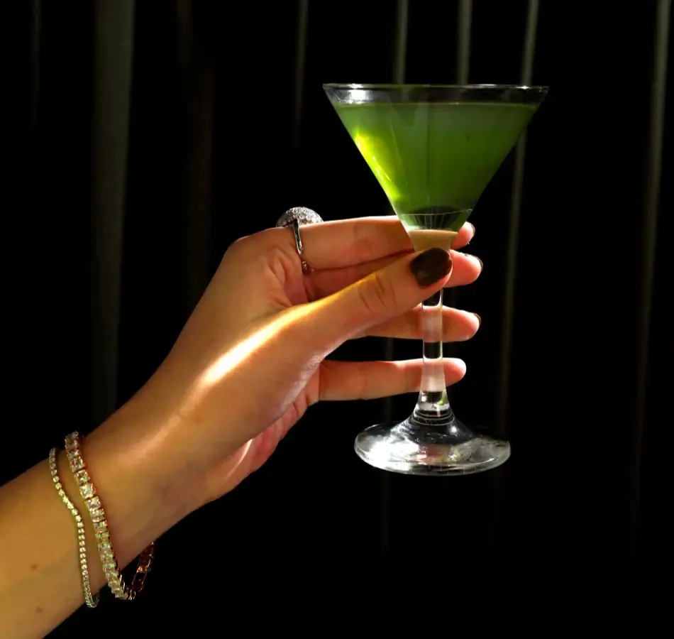Vodka Apple Martini Cocktails